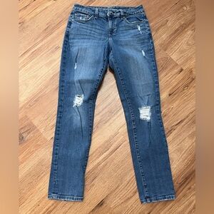 INC jeans, straight cut, size 4